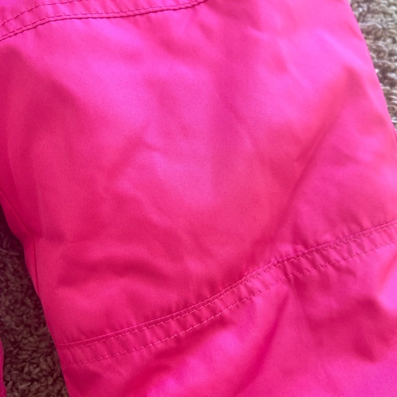 Jumping Beans Little Girl Pink Snow Bib Size 4t - Picture 3 of 8